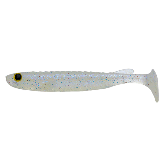 ECOGEAR CELT 3.5" 88mm (6 pcs/pack) 500 HOKURIKU CLEAR HOLO II