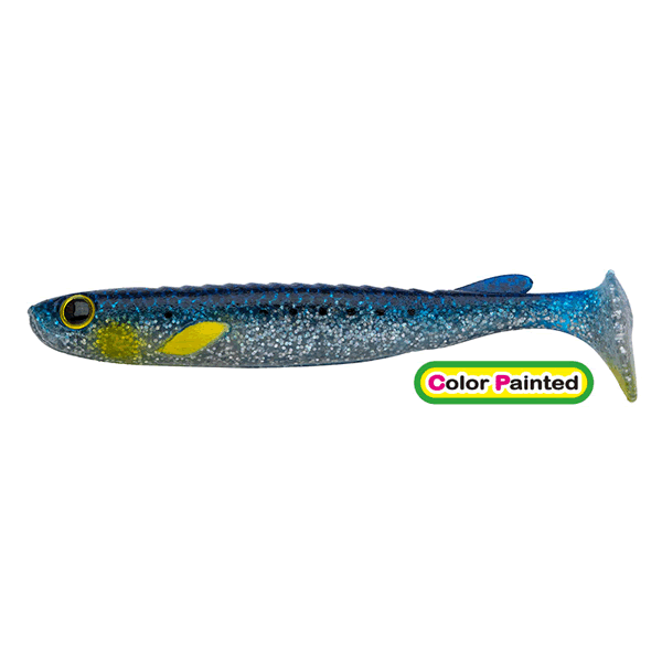 ECOGEAR CELT 4" 102mm (6 pcs/pack) 482 CP SARDINE HOLO saltwater fishing lure