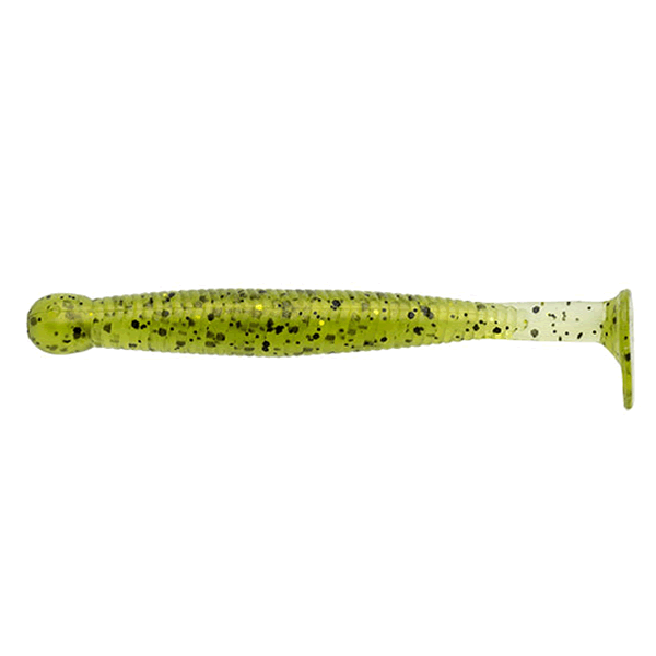 ECOGEAR GRASS MINNOW-M 2-1/2" 64mm (10 pcs/pack) 408 WATERMELON BUG
