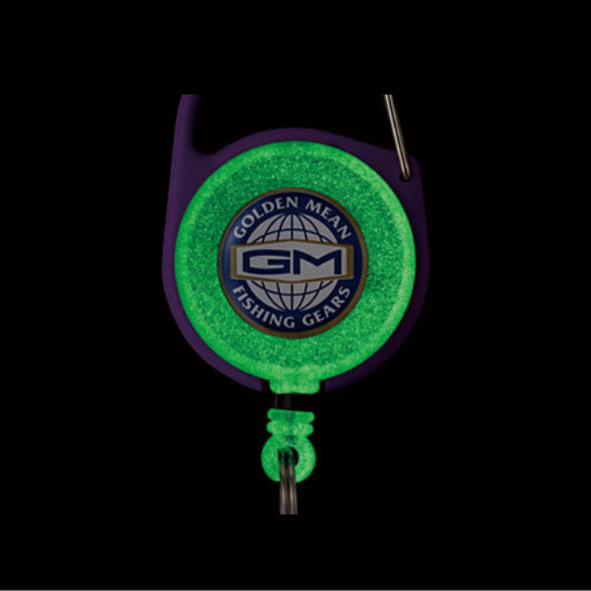 Golden Mean GM PIN ON REEL + LINE CUTTER REEL/75m : 17.3g CUTTER/45mm : 2.9g #RED - Britannic Trade