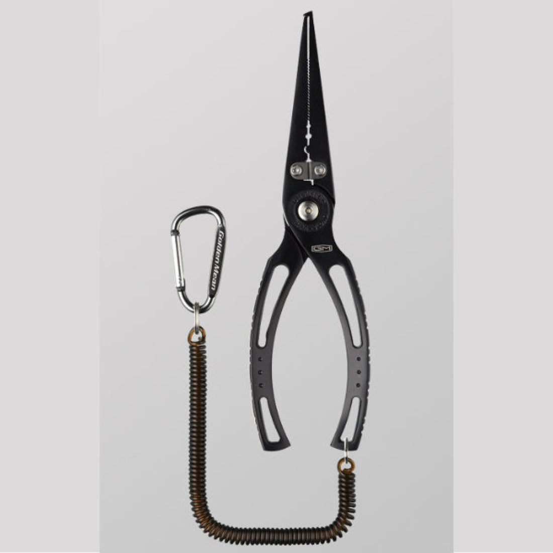 Golden Mean GM PLIERS TYPE3 LONG NOSE 196m : 195g #BLACK fishing accessory