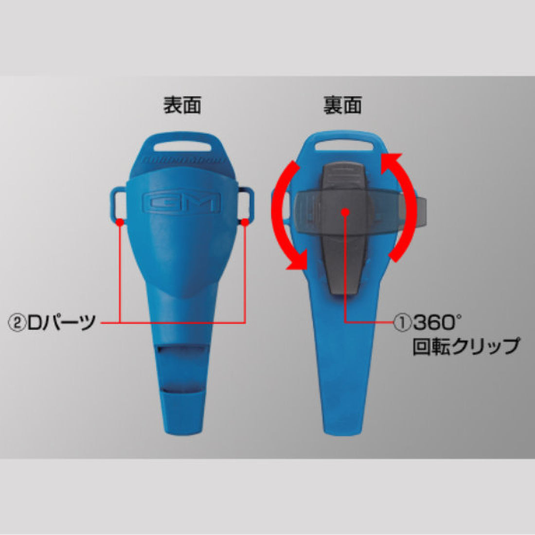 Golden Mean GM PLIERS HOLDER H160 x W80mm : 45g #BLUE fishing accessory — photo 2