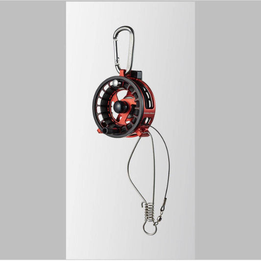 Golden Mean GM REEL STRINGER 2 H95 x W85 x D75mm : 199g #RED/BLACK - Britannic Trade