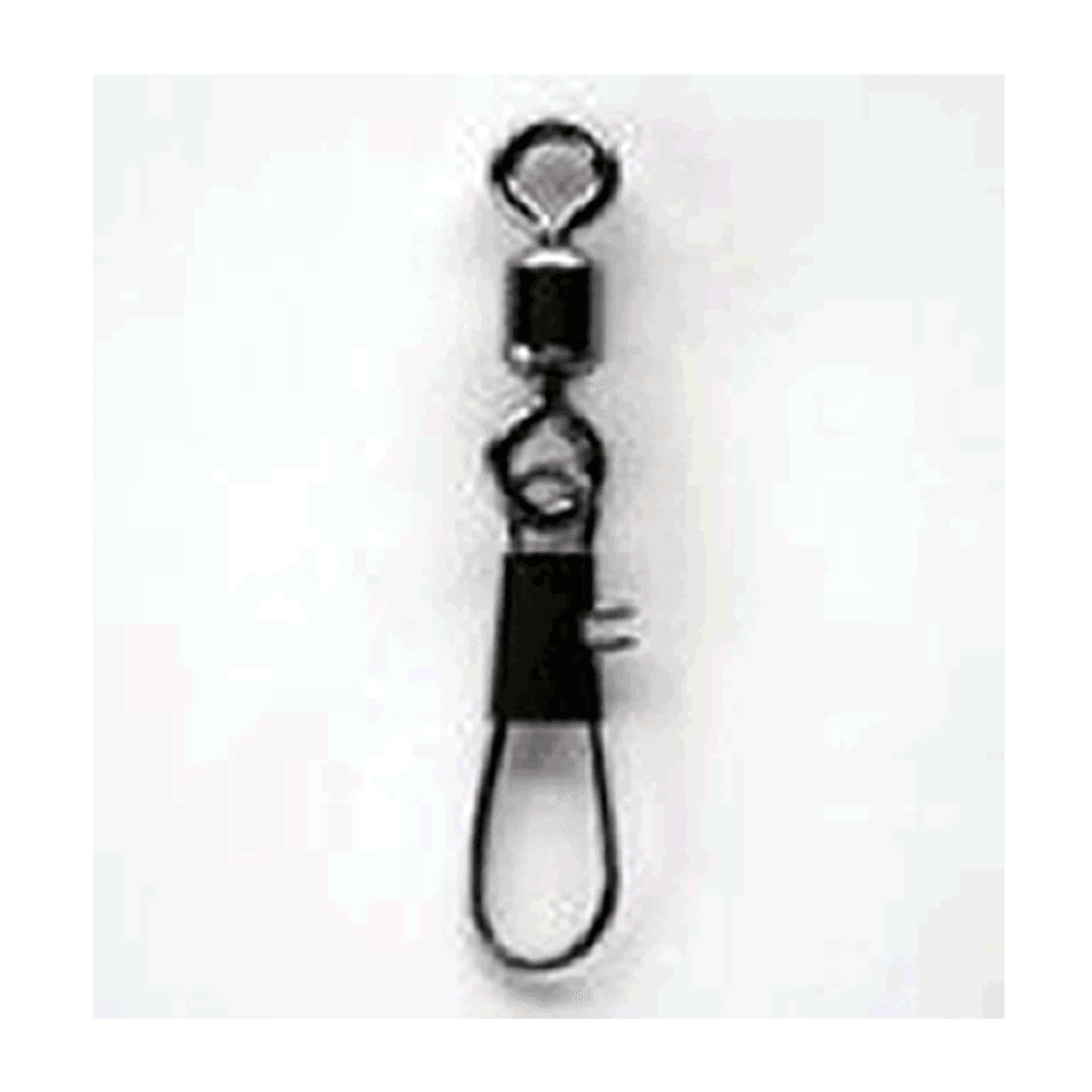 NT SWIVEL NT POWER SWIVEL WITH INTERLOCK SNAP #8 (6 pcs/pack) BLACK - Britannic Trade