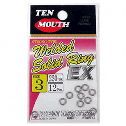 NT SWIVEL WELDED SOLID RING EX #3 (12 pcs/pack) STAINLESS - Britannic Trade