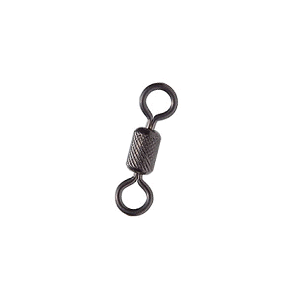 DUEL ROLLING SWIVEL VALUE-PACK #8 (50pcs/pack) Black fishing terminal tackle