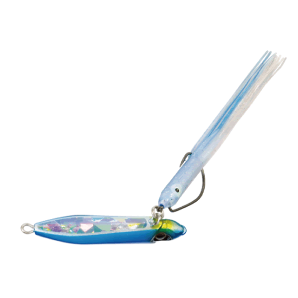 DUEL SALTY BAIT 30g F865-CHB-CRUSHED HOLOGRAM BLUE JIG