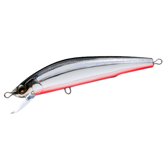 DUEL AILE MAGNET TG MINNOW 105F 105mm : 18g FLOATING BLOODY SEGURO PLATED HBSE
