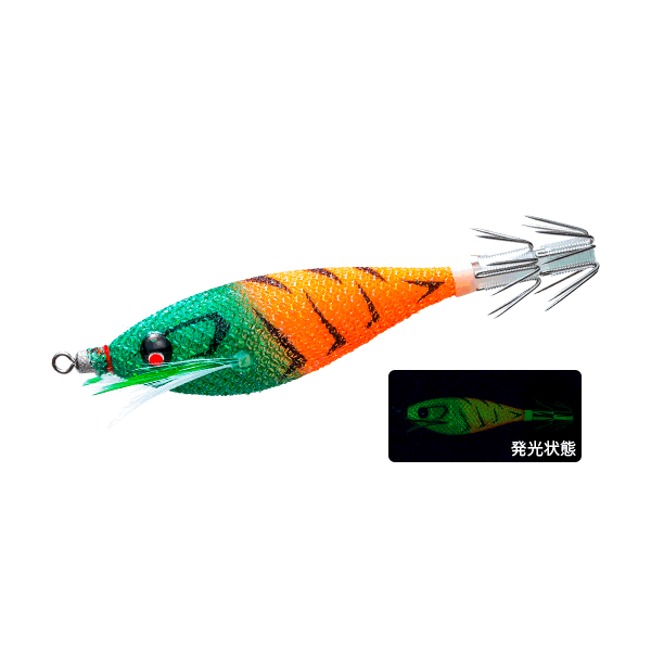 DUEL SQUID JIG "Pucca" Y2 75mm 5.5g LMO saltwater fishing lure