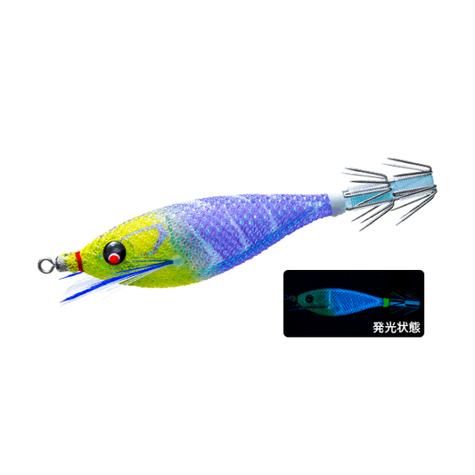 DUEL SQUID JIG "Pucca" Y2 75mm 5.5g BLYU