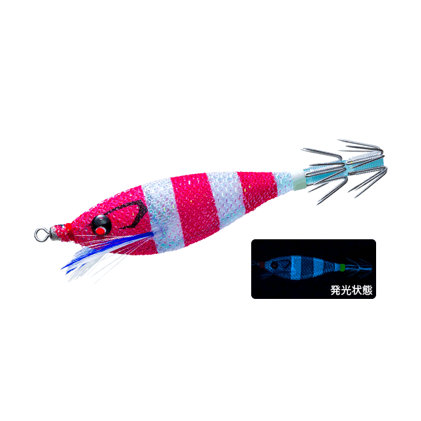 DUEL SQUID JIG "Pucca" Y2 90mm 8g BLRZ saltwater fishing lure