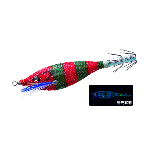 DUEL SQUID JIG "Pucca" Y2 90mm 8g BLMZ saltwater fishing lure