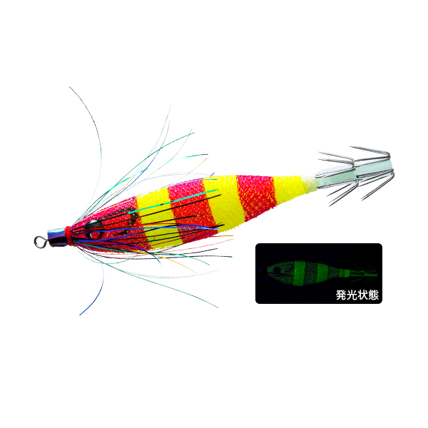 DUEL SQUID JIG "Picca" Y2 80mm 5g LRYZ saltwater fishing lure