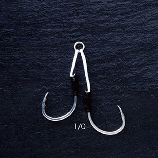 Shout! TWIN ASSIST #1/0 (2 pcs/pack) 43-TA fishing terminal tackle