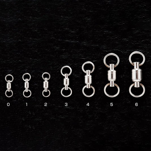 Shout! POWERFUL BB SWIVEL #6 : 412LB (187kg) (2 pcs/pack) 412PB