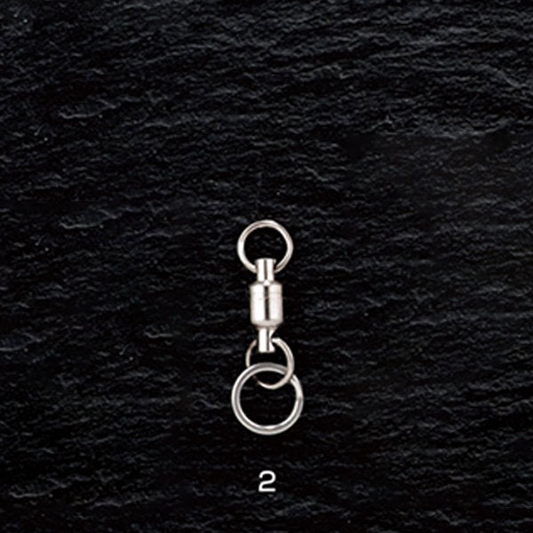 Shout! COMBI BB SWIVEL #2 : 44LB (20.0kg) (4 pcs/pack) 413CB fishing terminal tackle
