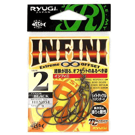RYUGI INFINI #2 (8 pcs/pack) TC BLACK