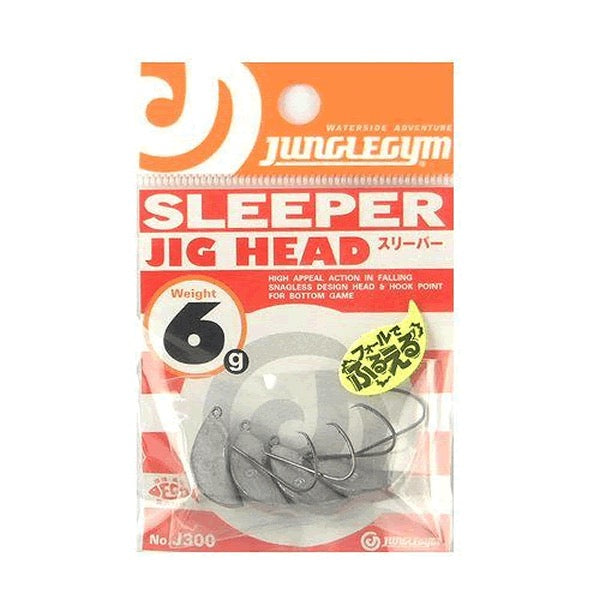 JUNGLEGYM SLEEPER 6g (4 pcs/pack) fishing terminal tackle — photo 2
