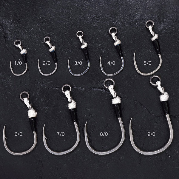 Shout! SINGLE KUDAKO #4/0 (3.3g) (4 pcs/pack) 330SK SILVER