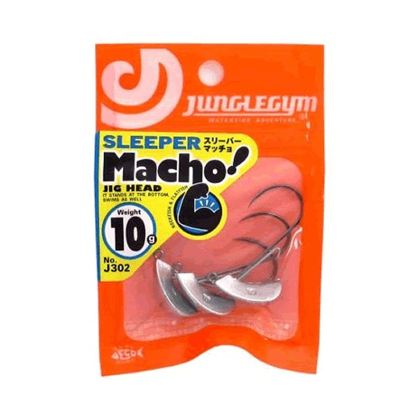 JUNGLEGYM SLEEPER MACHO! 10g (3 pcs/pack) fishing terminal tackle