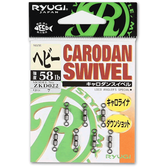 RYUGI CARODAN SWIVEL HEAVY #14 (7 pcs/pack)