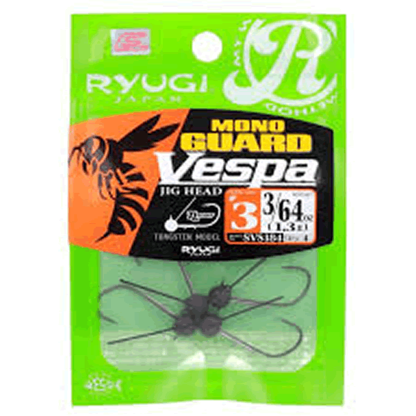 RYUGI MONO GUARD VESPA #3 3/64oz(1.3g) (4 pcs/pack) fishing terminal tackle