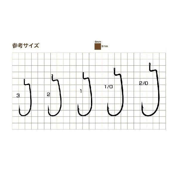 JUNGLEGYM EDGE ROCKER #1 (10 pcs/pack) fishing terminal tackle — photo 2
