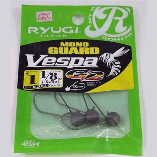 RYUGI MONO GUARD VESPA G2 #1 1/8oz(3.5g) (3 pcs/pack)