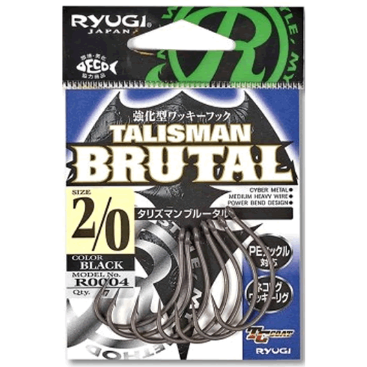RYUGI TALISMAN BRUTAL HG #2/0 (3 pcs/pack)
