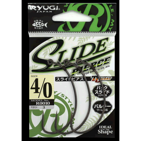 RYUGI SLIDE PIERCE #4/0 (3 pcs/pack) fishing terminal tackle