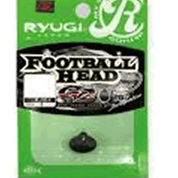 RYUGI FOOTBALL HEAD G2 3/8oz(10g) (2 pcs/pack)