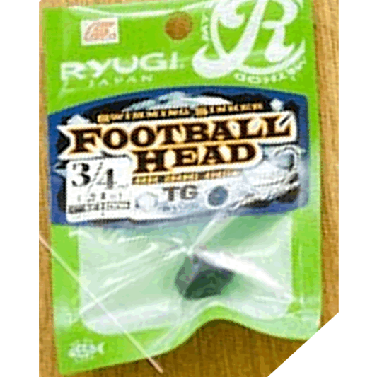 RYUGI FOOTBALL HEAD G2 3/4oz(21g) (1 pcs/pack)