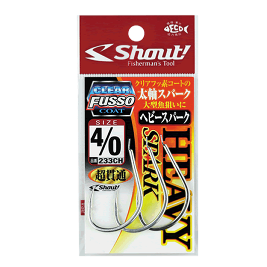 Shout! HEAVY SPARK #4/0 (3 pcs/pack) CLEAR FUSSO COAT