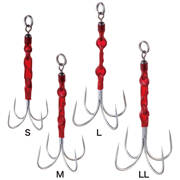Shout! SABER QUAD ASSIST LL (2 pcs/pack) 366QA fishing terminal tackle
