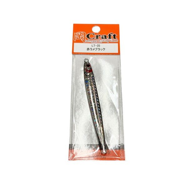 Oka Craft OKA JIG LT 35 35g AKA LAME BLACK saltwater fishing lure — photo 2