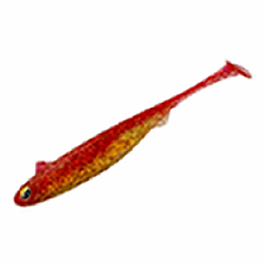 MAGBITE SNATCH BITE SHAD 4" (5 pcs/pack) 07 AKAKIN BAIT
