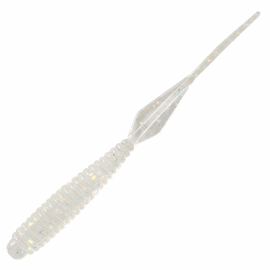 MAGBITE BOOTY SHAKE 1.4" (8 pcs/pack) 02 CLEAR RAINBOW LAME