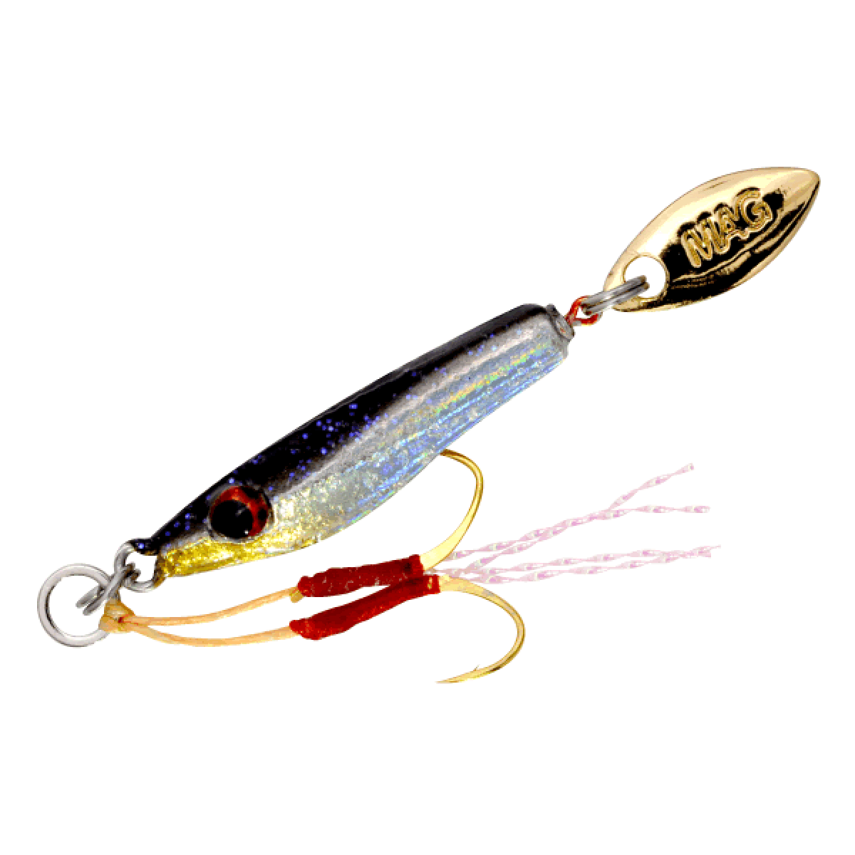 MAGBITE CHIRIMEN JIG 2g 02 LASER IWASHI - Britannic Trade