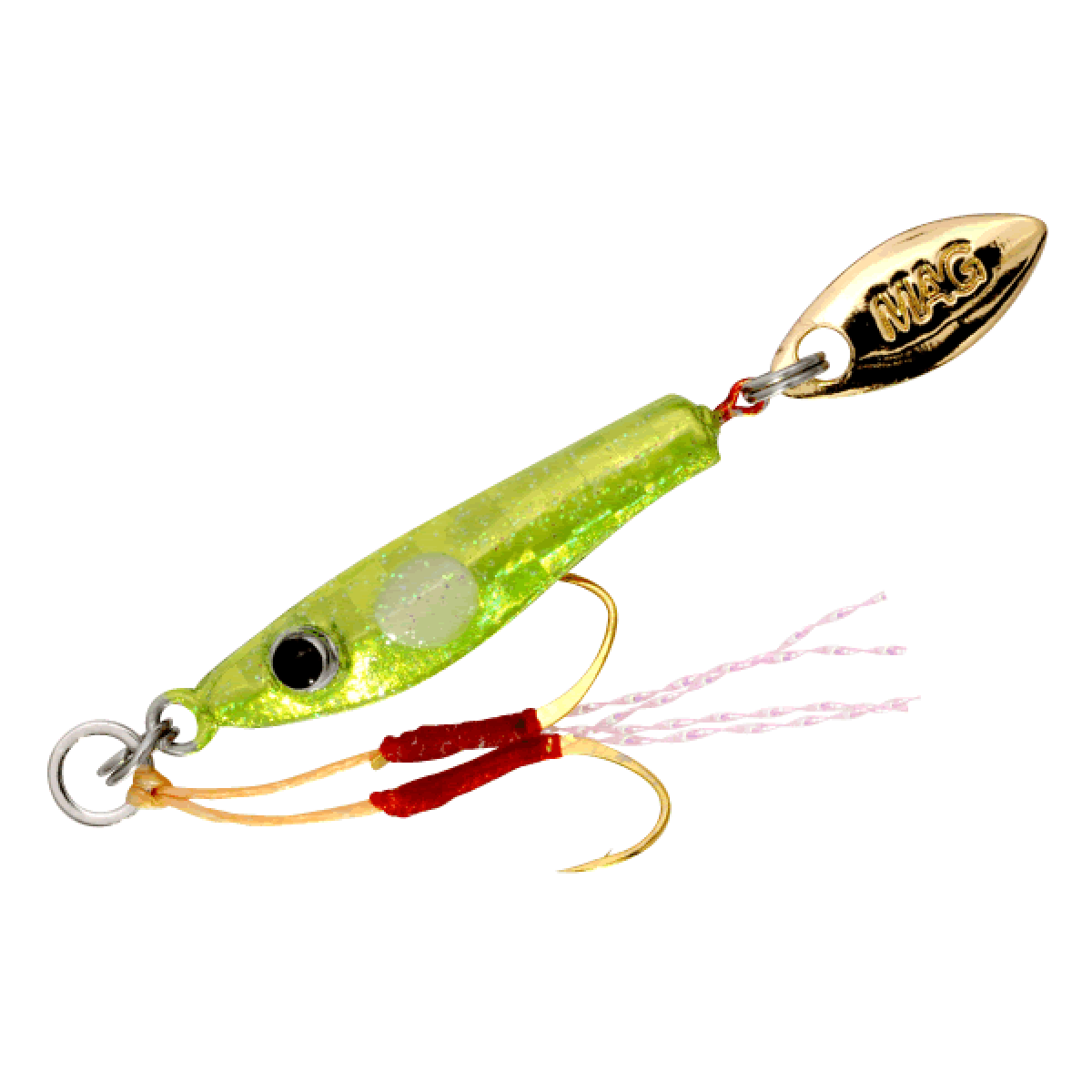 MAGBITE CHIRIMEN JIG 2g 06 CHART SPOT GLOW