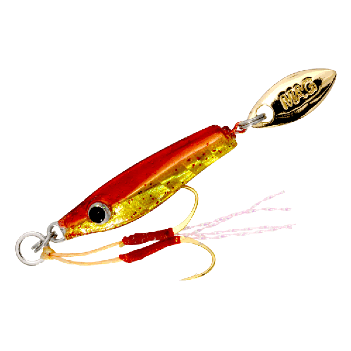 MAGBITE CHIRIMEN JIG 3g 01 AKAKIN