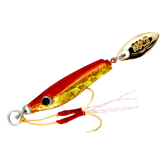 MAGBITE CHIRIMEN JIG 3g 01 AKAKIN