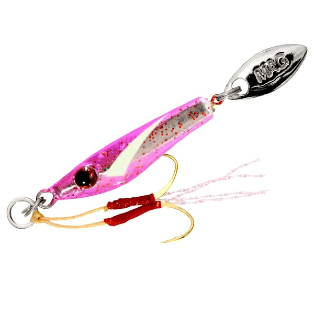 MAGBITE CHIRIMEN JIG 2g 07 PINK HIRE GLOW