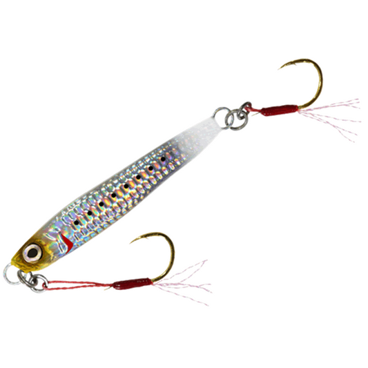 MAGBITE IWASHI JIG 20g 02 SILVER GLOW TAIL