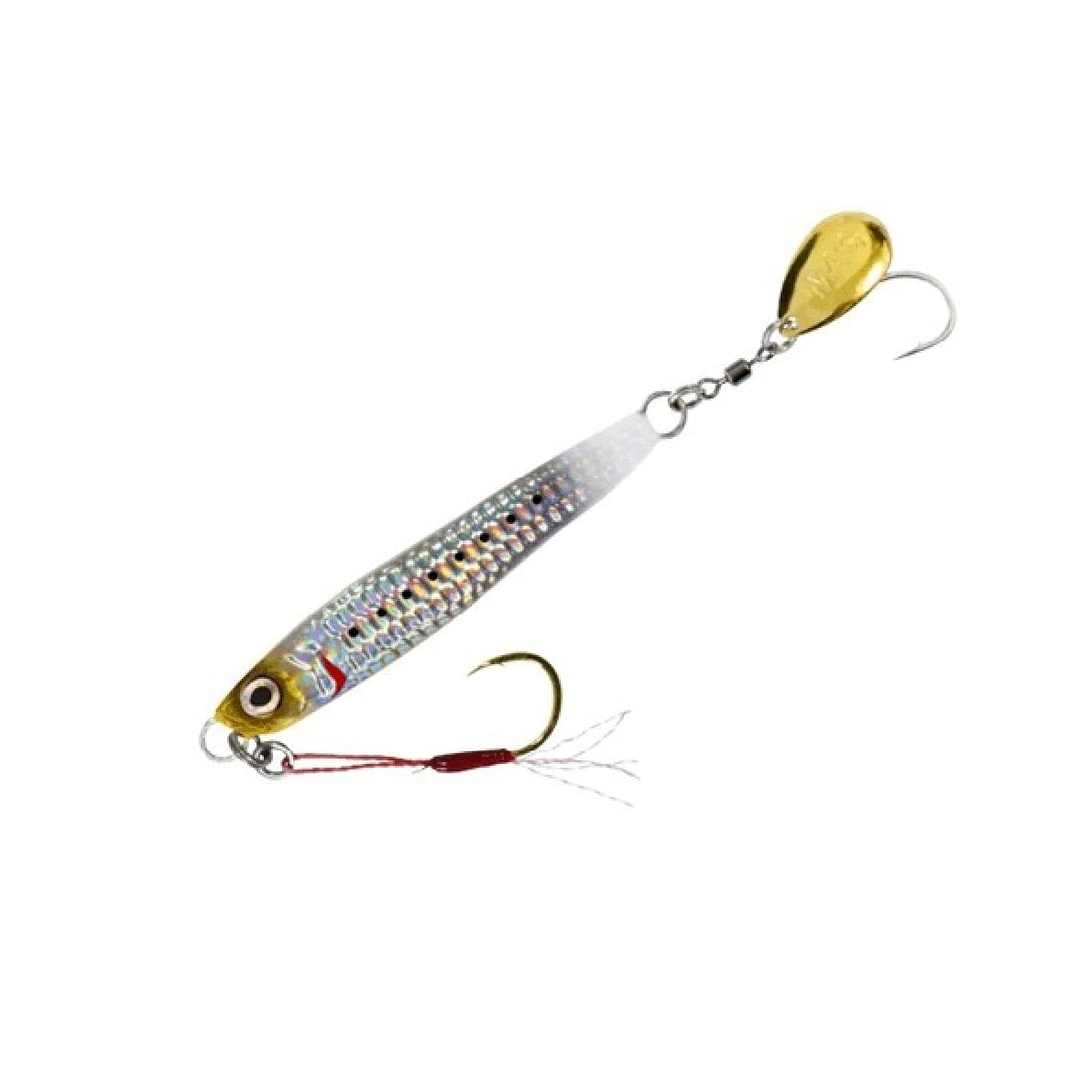 MAGBITE IWASHI JIG MAKI SPECIAL 60g 02 SILVER GLOW TAIL saltwater fishing lure