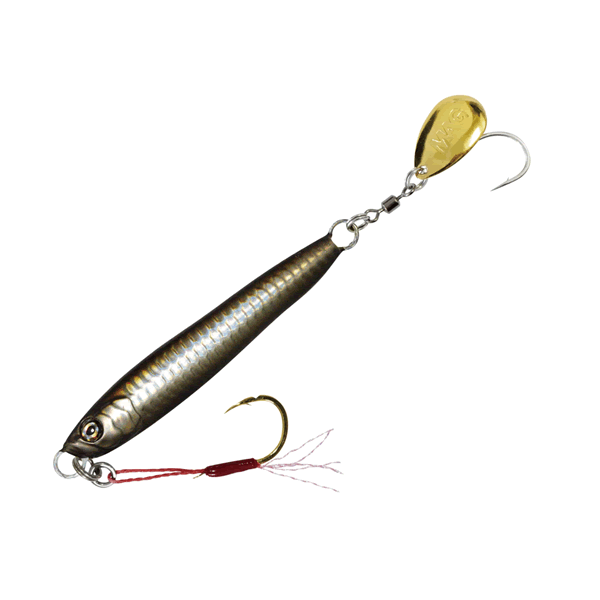 MAGBITE IWASHI JIG MAKI SPECIAL 60g 08 BLACK GHOST saltwater fishing lure