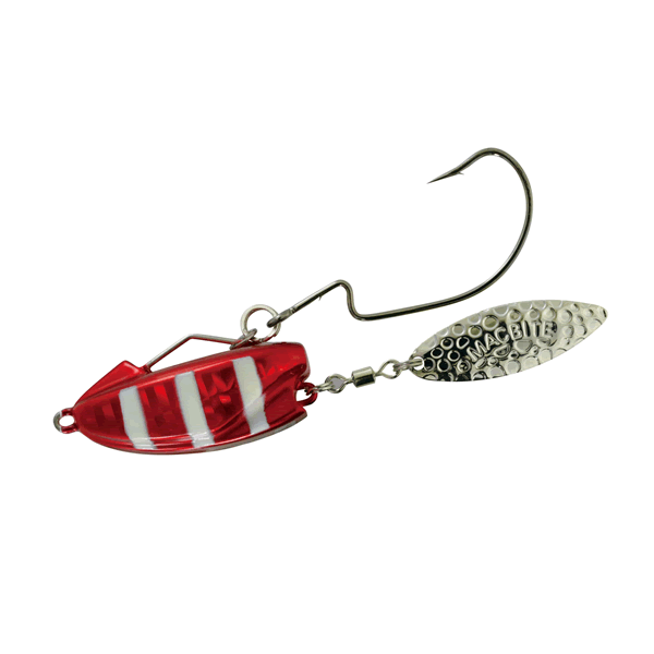 MAGBITE VASSALLO XG 30g 04 RED ZEBRA saltwater fishing lure