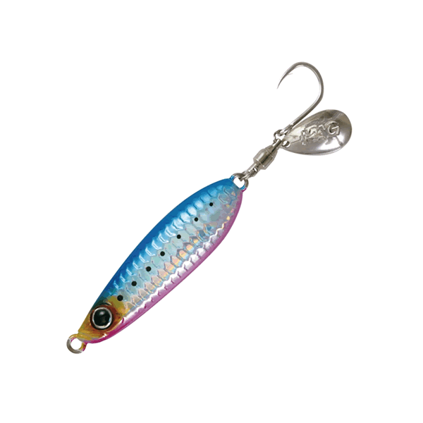 MAGBITE IWASHI JIG KOTSUBU 40g W59 x H14mm 01 BLUE PINK