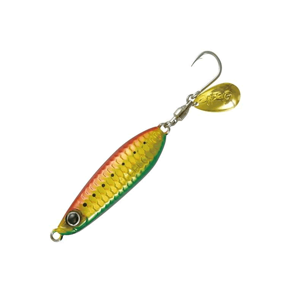 MAGBITE IWASHI JIG KOTSUBU 40g W59 x H14mm 03 AKA MIDOKIN