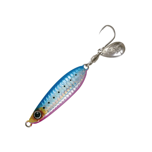 MAGBITE IWASHI JIG KOTSUBU 60g W68 x H16mm 01 BLUE PINK