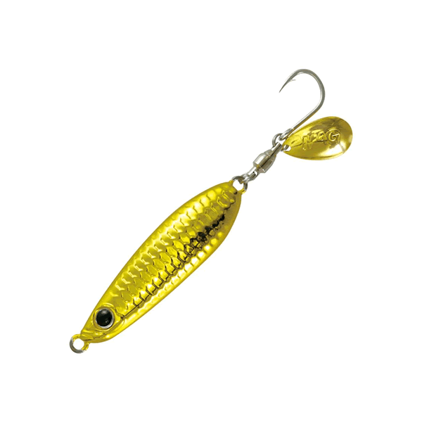 MAGBITE IWASHI JIG KOTSUBU 60g W68 x H16mm 04 WAGAMAMA GOLD